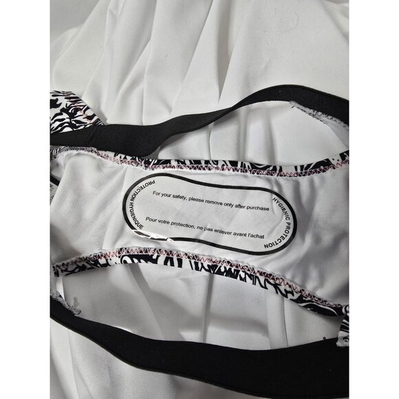 NWT ED HARDY SNOW TIGER WHITE BIKINI SET 2 PIECES SWIMSUIT Size Large - Picture 11 of 16